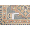 Tappeto Kazak Afghanistan 104x145 Blu Cielo