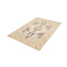 Tappeto Kazak Afghanistan 102x150 Beige Crema