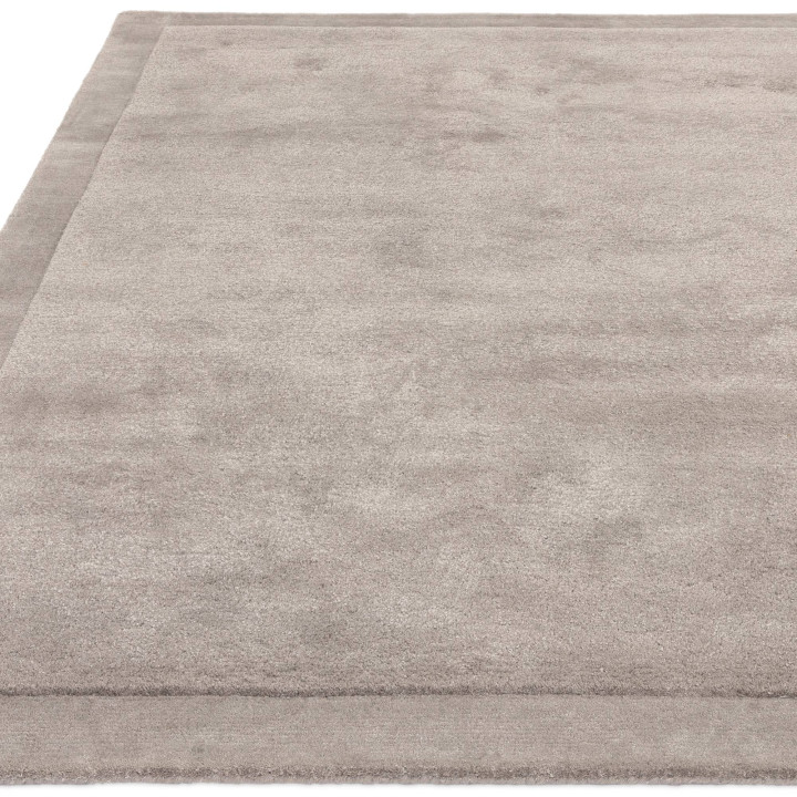 Rug Rise plain light grey 160x230 cm