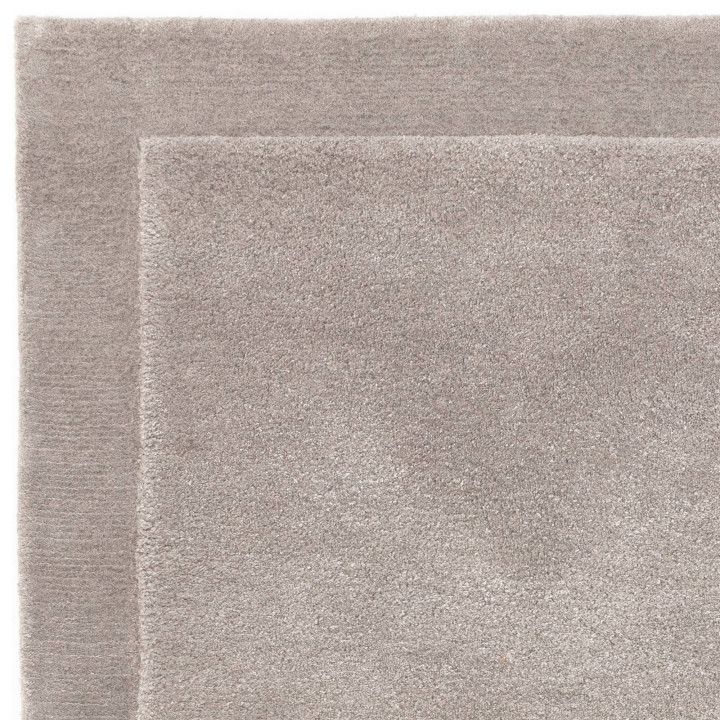 Rug Rise plain light grey 160x230 cm