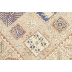 Tappeto Kazak Afghanistan 102x150 Beige Crema