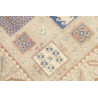 Tappeto Kazak Afghanistan 102x150 Beige Crema