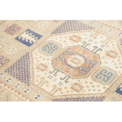 Tappeto Kazak Afghanistan 102x150 Beige Crema