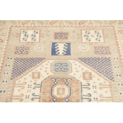 Tappeto Kazak Afghanistan 102x150 Beige Crema