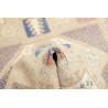 Tappeto Kazak Afghanistan 102x150 Beige Crema