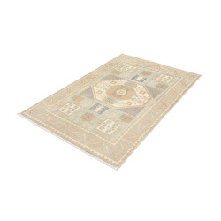 Tappeto Kazak Afghanistan 100x150 Celeste Beige