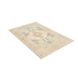 Tappeto Kazak Afghanistan 100x150 Celeste Beige