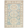 Tappeto Kazak Afghanistan 102x153 Blu Cielo