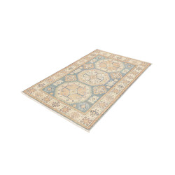 Tappeto Kazak Afghanistan 102x153 Blu Cielo