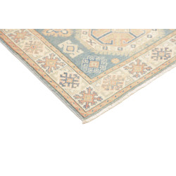 Tappeto Kazak Afghanistan 102x153 Blu Cielo