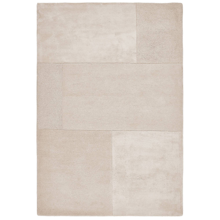 Tappeto Tate Tonal Textures geometrico beige e a