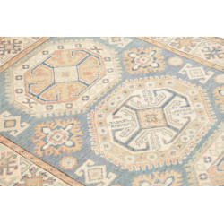 Tappeto Kazak Afghanistan 102x153 Blu Cielo