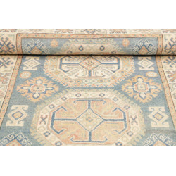 Tappeto Kazak Afghanistan 102x153 Blu Cielo