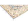 Tappeto Kazak Afghanistan 104x149 Blu Crema