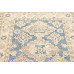 Tappeto Kazak Afghanistan 104x149 Blu Crema