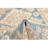 Tappeto Kazak Afghanistan 104x149 Blu Crema