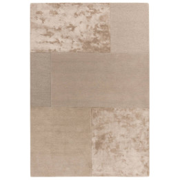 Tappeto Tate Tonal Textures patchwork beige e to
