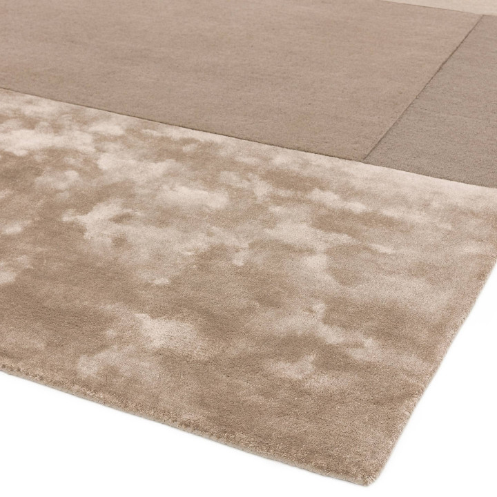 Tappeto Tate Tonal Textures patchwork beige e to