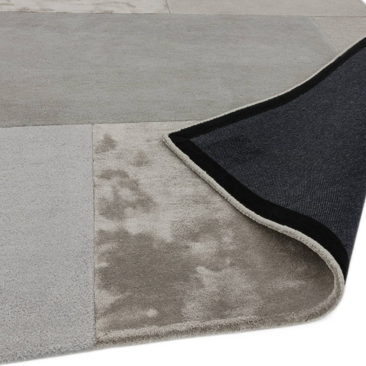 Tappeto Tate Tonal Textures geometrico grigio ch