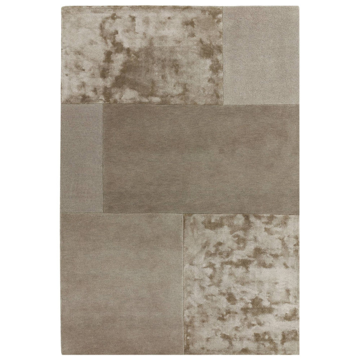 Rug Tate Tonal Textures geometric grey taupe 120