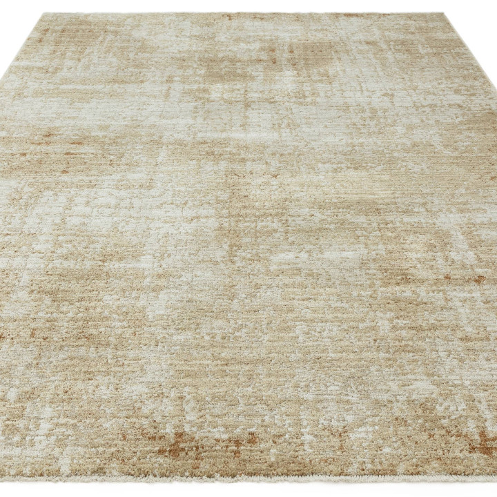 Tappeto Heriz medaglione beige e beige chiaro 80