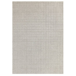 Tappeto Thatch geometrico grigio e argento 160x2