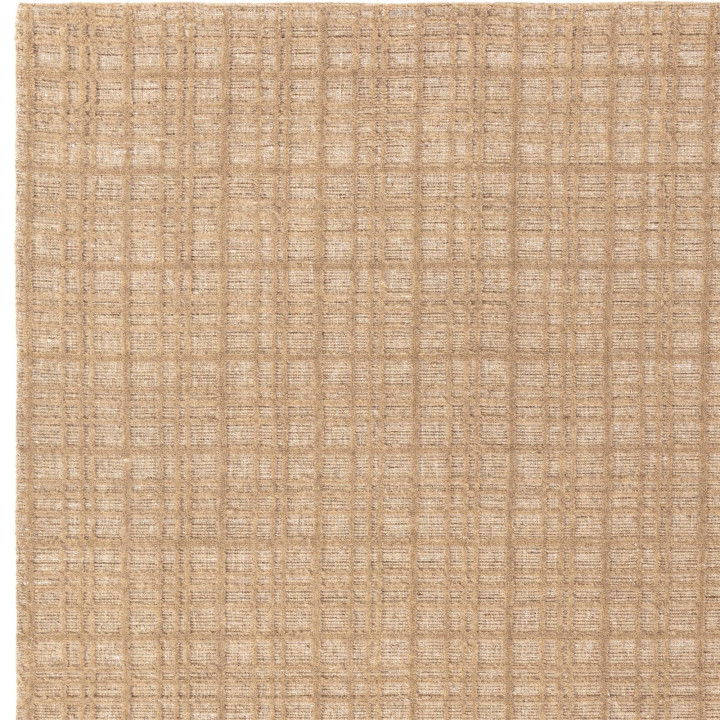 Rug Thatch geometric beige sand light taupe 200x