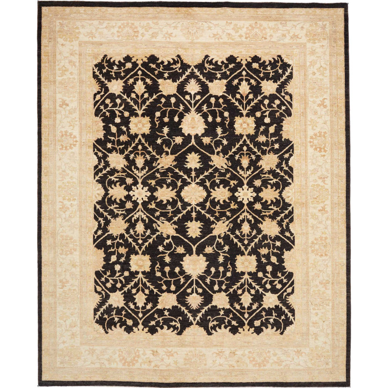 Tappeto Zigler Fine Pakistan 249x307 Nero Beige