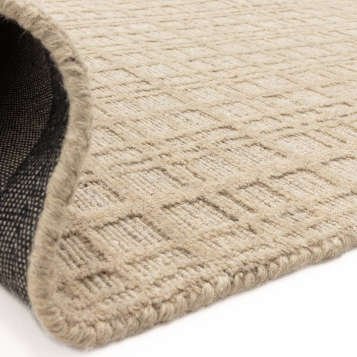 Rug Thatch geometric beige ivory 120x170 cm