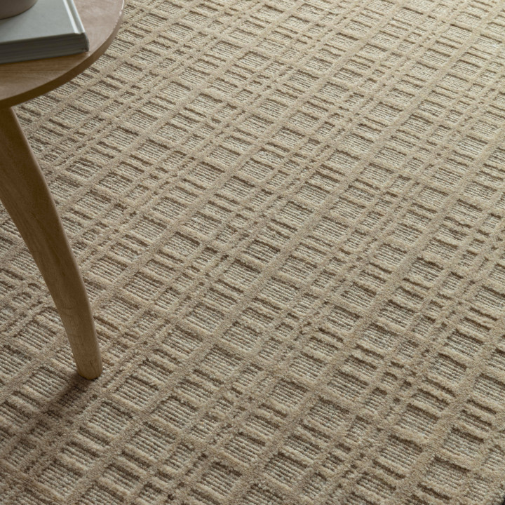 Rug Thatch geometric beige sand 160x230 cm