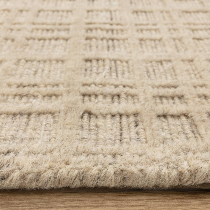 Rug Thatch geometric beige taupe 200x290 cm