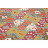 Tappeto Kilim Afghanistan 165x246 Azzurro Rosa