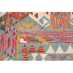 Tappeto Kilim Afghanistan 165x246 Azzurro Rosa
