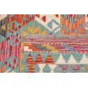 Tappeto Kilim Afghanistan 165x246 Azzurro Rosa