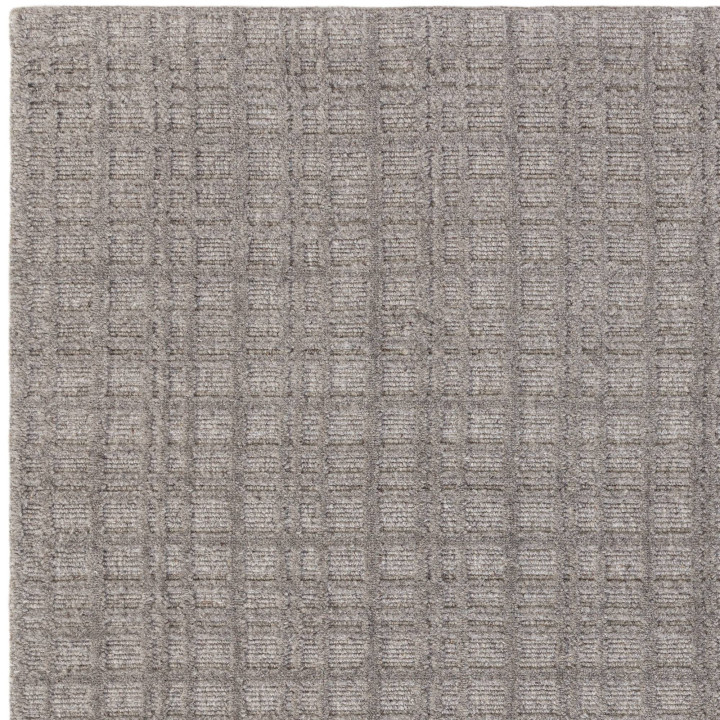 Rug Thatch geometric taupe brown greyish beige 1