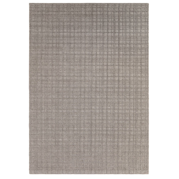 Tappeto Thatch geometrico marrone e tortora 200x