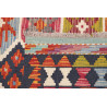 Tappeto Kilim Afghanistan 166x252 Blu Scuro