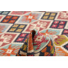 Tappeto Kilim Afghanistan 166x252 Blu Scuro