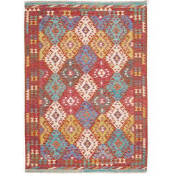 Tappeto Kilim Afghanistan 167x242 Terracotta Ro