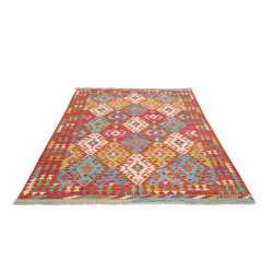 Tappeto Kilim Afghanistan 167x242 Terracotta Ro