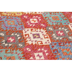 Tappeto Kilim Afghanistan 167x242 Terracotta Ro