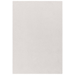 Tappeto Theodore tinta unita bianco crema e avor