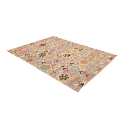 Rug Kilim Afghanistan 168x232 Beige Cream