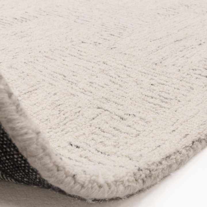 Tappeto Theodore geometrico beige e avorio 160x2