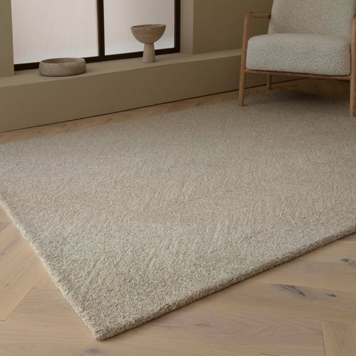 Tappeto Theodore geometrico beige e avorio 160x2