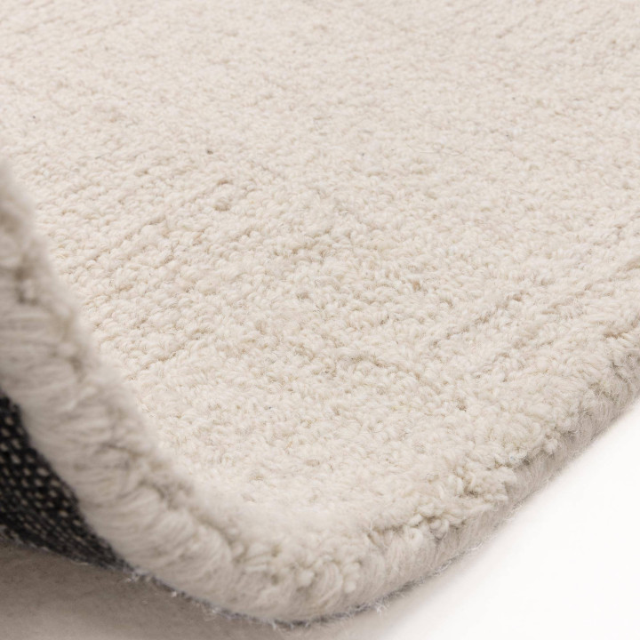 Rug Theodore geometric beige ivory 160x230 cm