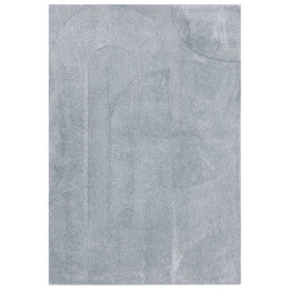 Tappeto Tova geometrico blu chiaro e azzurro 160