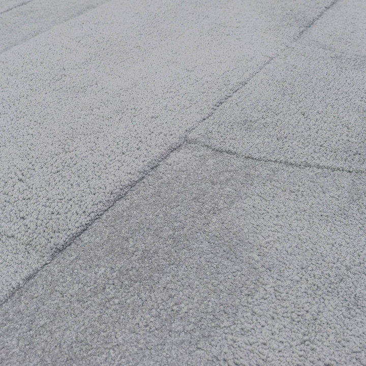Tappeto Tova geometrico blu 200x290 cm