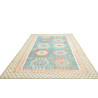 Tappeto Kilim Afghanistan 203x297 Turchese Cora