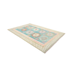 Tappeto Kilim Afghanistan 203x297 Turchese Cora